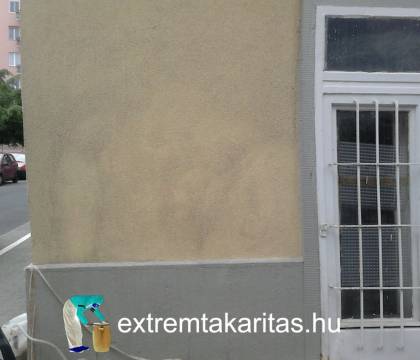 Graffiti eltávolítás után